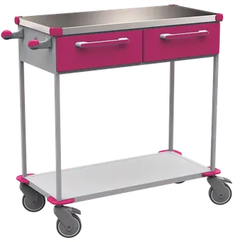 ASSIST 401 vozík zdravotnický, plast ABS, fialová