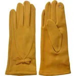 Clayre & Eef - Dámské rukavice YELLOW JZGL0031