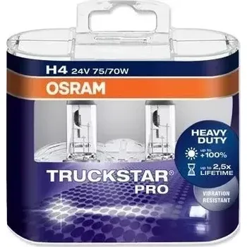 Autožárovka Žárovky H4 75/70W (24V) Osram Truckstar +100% (64196TSP-HCB)