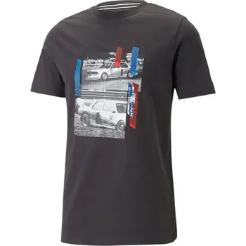 Pánské oblečení Pánské triko PUMA BMW MMS CAR GRAPHIC TEE 538140-01 BLACK XXL
