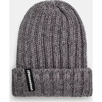 Čepice Čepice Manastash 90'S Logo Beanie Ii šedá barva, z husté pleteniny, 7923974005, ONE SIZE, 90X