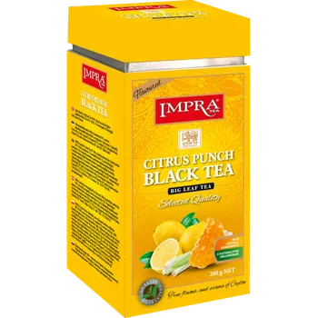 Káva Čaj Impra Black tea Citrus Punch - černý čaj s aroma citronu,měsíček, medu a citronové trávy 200 g