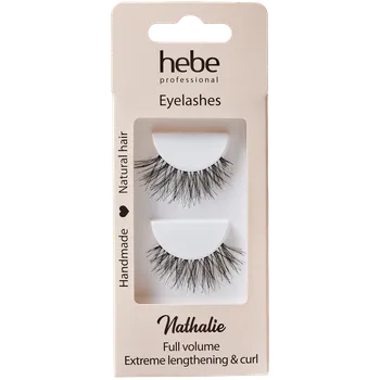 Umělé řasy Hebe Professional Nathalie přírodní opakovaně použitelné řasy, 1 bal.