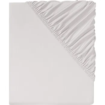 Prostěradlo LIVARNO home Žerzejové napínací prostěradlo, 140–160 x 200 cm (šedá)