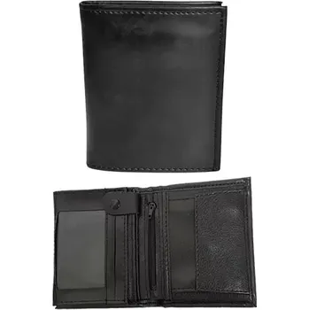 Peněženka Koženková pánská peněženka - černá