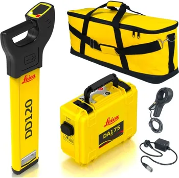 Detektor kabelů Leica Geosystems DD120 + DA175 1W SET - Hledačka podzemních vedení + generátor signálu + DOPRAVA ZDARMA