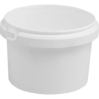 Jednorázové nádobí kelímek kulatý 550 ml, PP, s pojistkou - bílý (28 ks/balení)