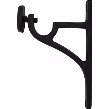 Karnevalový kostým Mystic Colonial Hardware Rustikální litinová konzole pro záclonové tyče do Ø2 cm