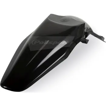 Zadní blatník POLISPORT černý Kawasaki KX250F/KX450F KAWASAKI KX 450 F 2005-2008