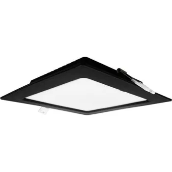 LED panel Eco Light STROPNÍ SVÍTIDLO P/T ČTVERCOVÉ 12W 4000K ČERNÉ DL-1