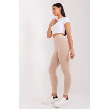 Dámské legíny Dámské legíny LK 523.02 béžové - Rue Paris S
