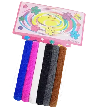 Sada barevných gumiček do vlasů mix - 6 ks