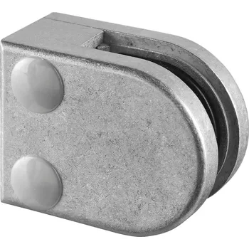 Zábradlí Úchyt skla, MOD 2700, bez gumové vložky Úchyt skla, MOD 2700, bez gumové vložky, plochý, zamak, surový