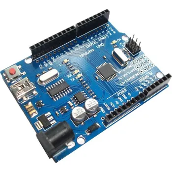 Vývojová deska Klon Arduino UNO R3 ATmega328P CH340 mini USB