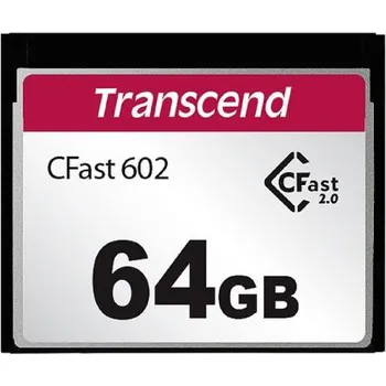 Paměťová karta Cfast Card CFast 64 GB Transcend Ano, model: CFast602 MLC