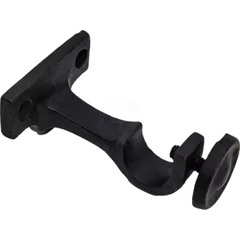 Karnevalový kostým Mystic Colonial Hardware Nástěnný / stropní litinový držák garnýže, rustikální, pro tyče do Ø2 cm