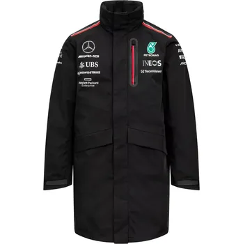 Pánská větrovka Mercedes AMG Petronas F1 týmová bunda s kapucí AMG - XXL