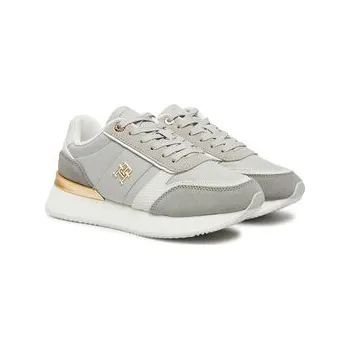 Dámská obuv Sneakersy Tommy Hilfiger Th Fashion Runner FW0FW08475 Šedá 39