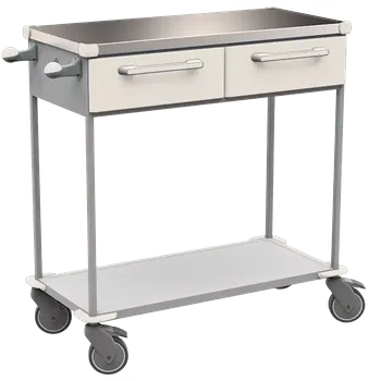 ASSIST 401 vozík zdravotnický, plast ABS, bílá