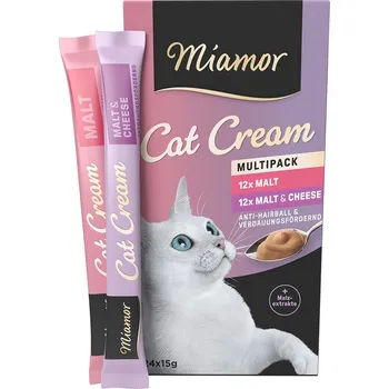 Miamor Cat Cream Malt/Malt and Cheese 24x 15 g