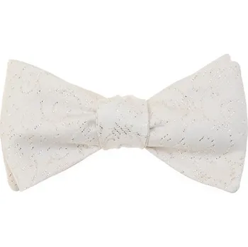 Motýlek Vázací motýlek s kapesníčkem Avantgard - smetanový 578-9348-0