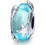 For Silver Skleněný korálek Mořský Svět - Stříbro 925