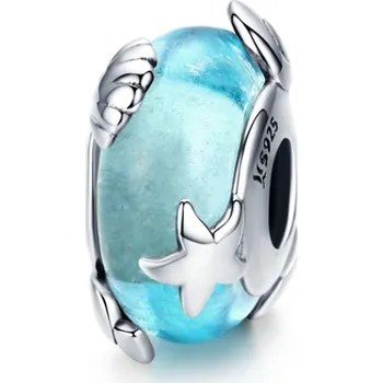 Přívěsek For Silver Skleněný korálek Mořský Svět - Stříbro 925