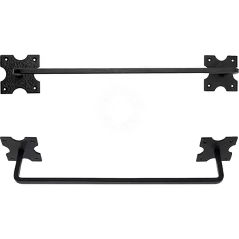 Karnevalový kostým Výprodej Kovaný držák na ručníky 51 cm, středověký styl - Outlet