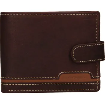 Peněženka Pánská kožená peněženka Lagen 2004 brown