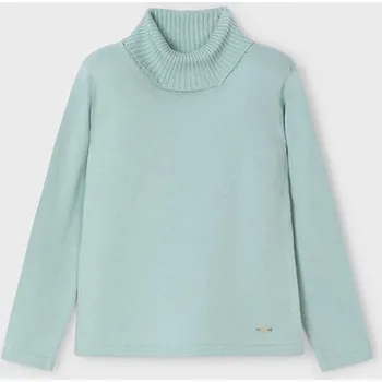 Dívčí mikina Mayoral Dívčí rolák 313 barva: zelená, Rozměr: 116