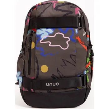 Městský batoh Unuo dětský batoh Run khaki Fantazie 16l