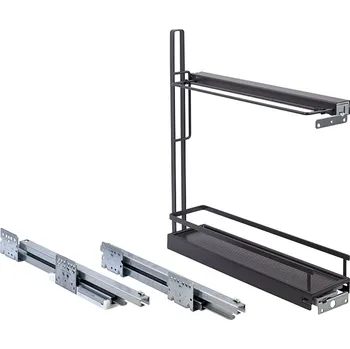 KESSEBÖHMER KES 233469 výsuvný držák na plechy Arena Style antracit pravý