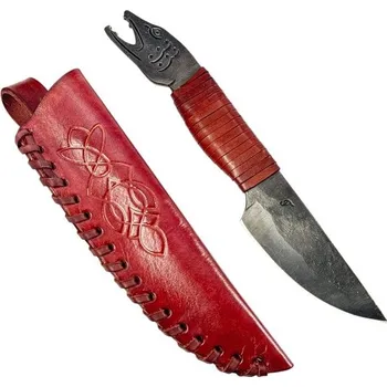 Šermířská zbraň madhammers Štika, rybářský kovaný nůž