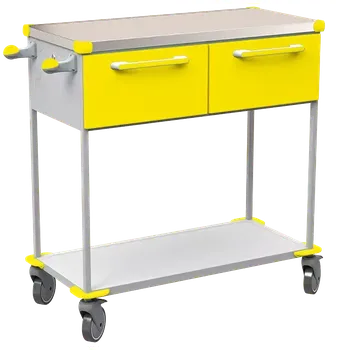 ASSIST 402 vozík zdravotnický, plast ABS, žlutá