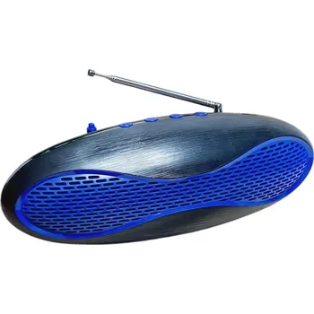 Bluetooth reproduktor Malý bezdrátový bluetooth reproduktor s anténou N214 - modrá