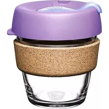 Termohrnek KeepCup KeepCup: Brew + Brew Cork Objem: XS 177 ml, Materiál: Sklo + korek, Druh: Moonlight