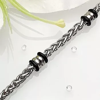 Náramek Pánský ocelový náramek - styl pro každý den