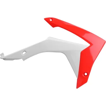 POLISPORT Kryty chladiče OEM barva červená/bílá Honda CRF250R/CRF450R 8417100001