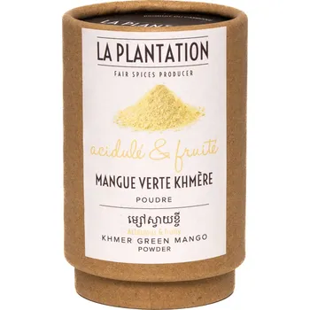Koření La Plantation Zelené mango prášek 50g tubus