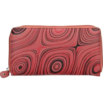 Dámská kožená peněženka DD Anekta Soňa - červená