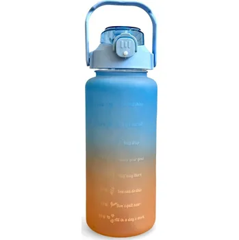 Láhev Motivační sportovní láhev 2l, různé barvy Vyber barvu :: Světle modrá