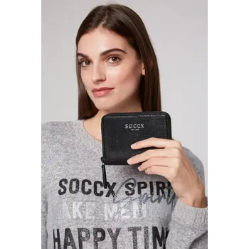 Peněženka Soccx PENĚŽENKA SU2400-8903-21 Černá