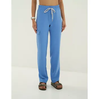 Zdravotnický oděv Dámské Lékařské Kalhoty Yoga - MARINA BLUE 0