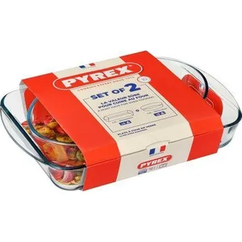 Sada nádobí Sada skleněných pekáčů PYREX 2ks 2200ml a 2700ml