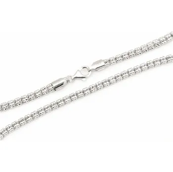 Náhrdelník Luxusní stříbrný náhrdelník 78973F 45 cm + dárek zdarma