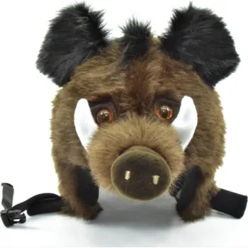 Velforia Návlek na lyžařskou helmu – Hnědý kanec