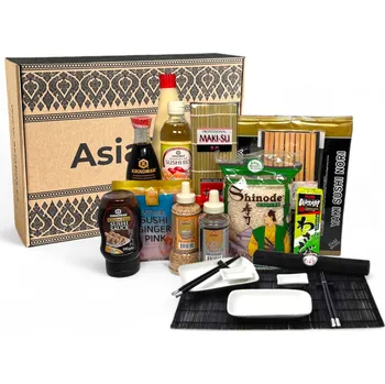 AsiaBox - Dárkový set na přípravu Sushi Platinum Plus