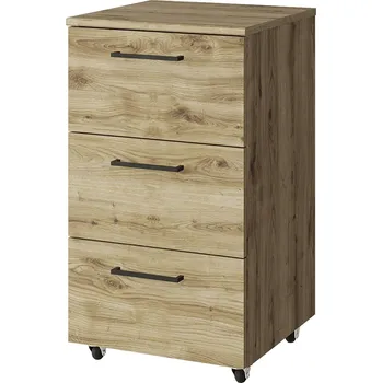 Komoda MOB Komoda na kolečkách Tempo Kondela DORIS (dub navarra)