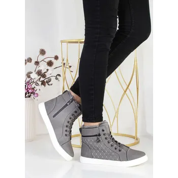 Dámská zimní obuv Cathay moda Zateplené tenisky 3025-2D.G Velikost: 38