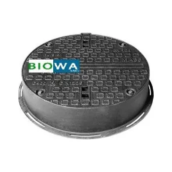 Čistička odpadních vod Litinový poklop P-TOP DN 600 B 125 - vodotěsný